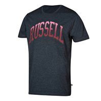 russell athletic t-shirt gradient  - charcoal