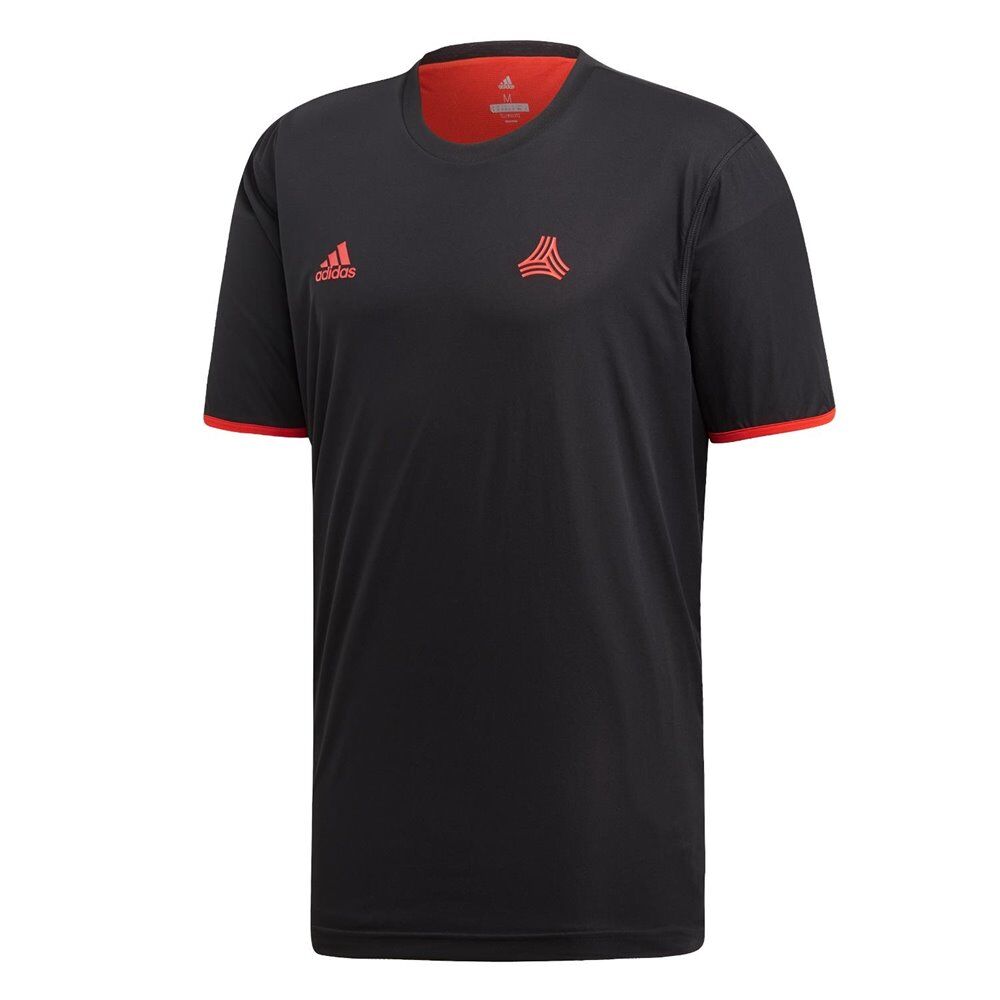 adidas ανδρικό t-shirt tan reversible  - black-red