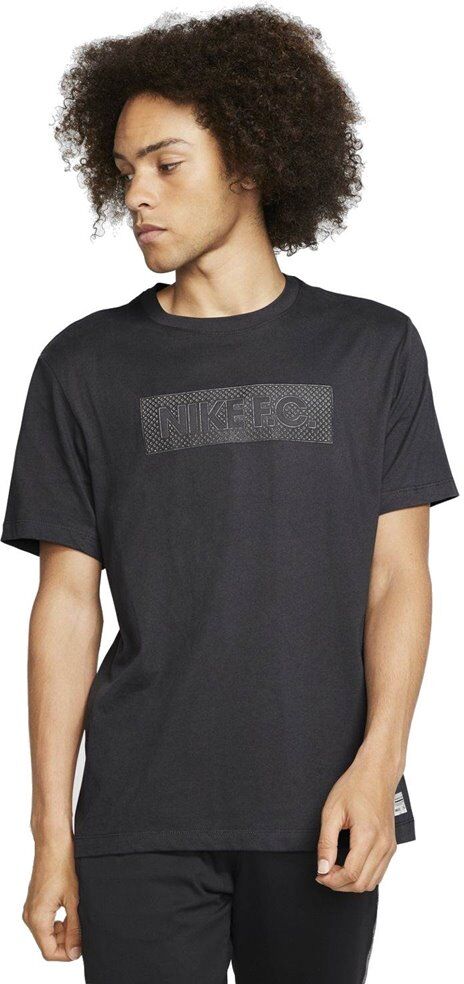 nike ανδρικό t-shirt dry seasonal block  - charc-black