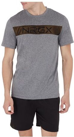 energetics t-shirt mirgo  - gry ml-yel