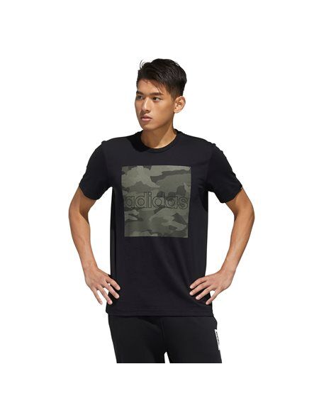 adidas ανδρικό t-shirt camo box  - black-army