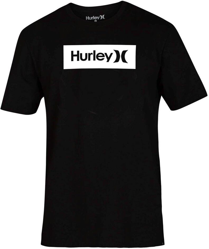 hurley t-shirt oo boxed s/s  - black