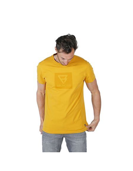 brunotti ανδρικό t-shirt john logo  - yellow