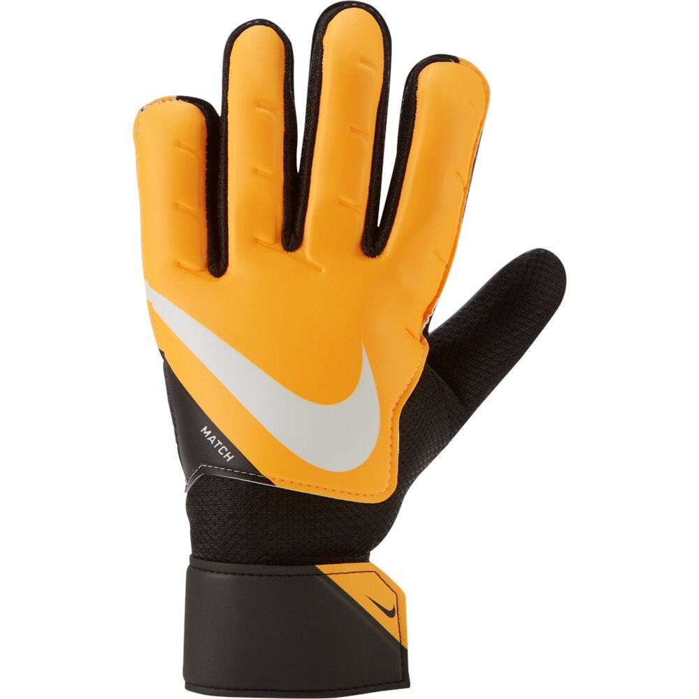 nike ανδρικά γάντια ποδοσφαίρου goalkeeper match  - black-oran