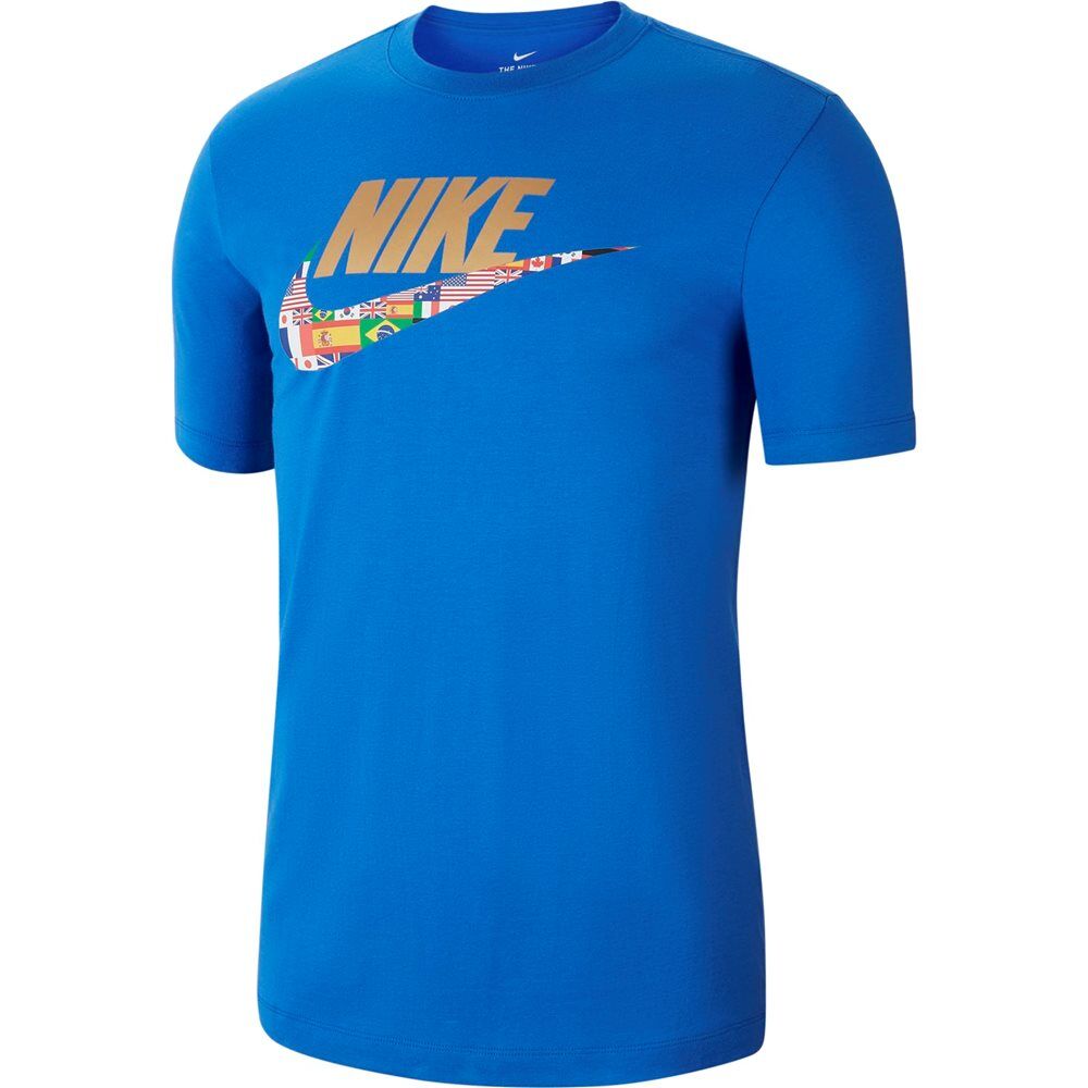 nike ανδρικό t-shirt sportswear  - royal