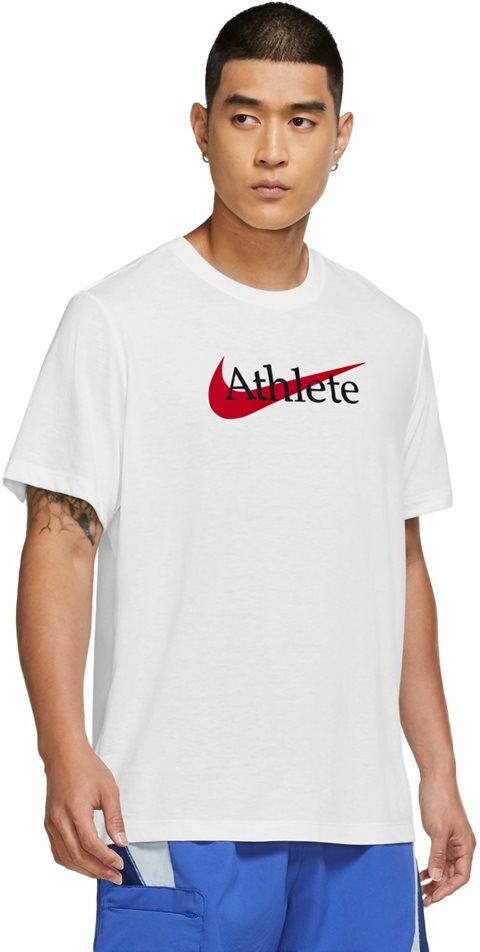 nike ανδρικό t-shirt dri-fit  - white-red