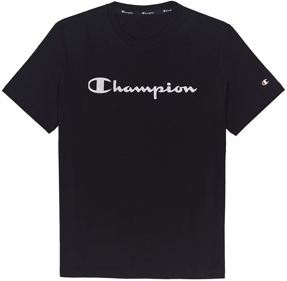 champion ανδρικό t-shirt amer class logo  - black