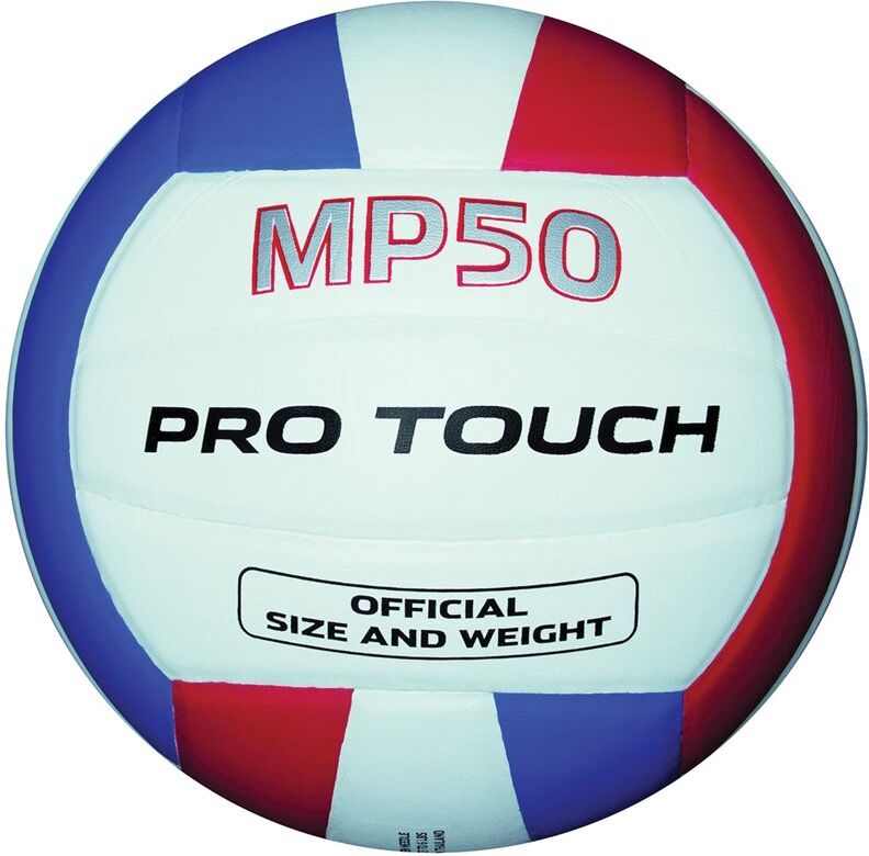 pro touch μπάλα βόλεϊ balls volley mp-50  - whi-blu-re