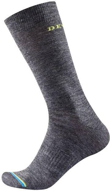 Devold Unisex Hiking Liner Sock - Merino Wool, Dark Grey / 35-37