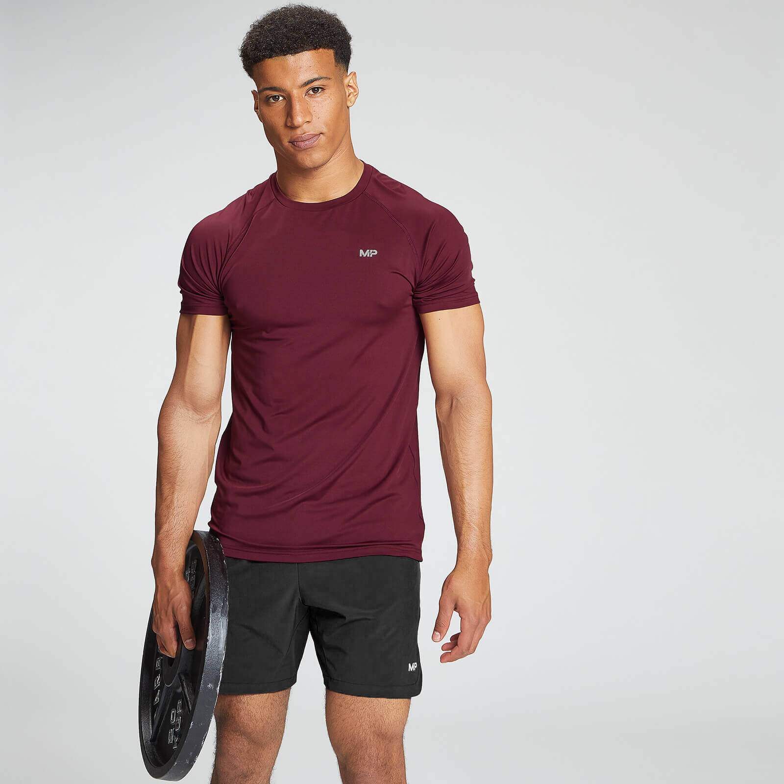 MP Men's Training T-Shirt - Merlot - XXXL