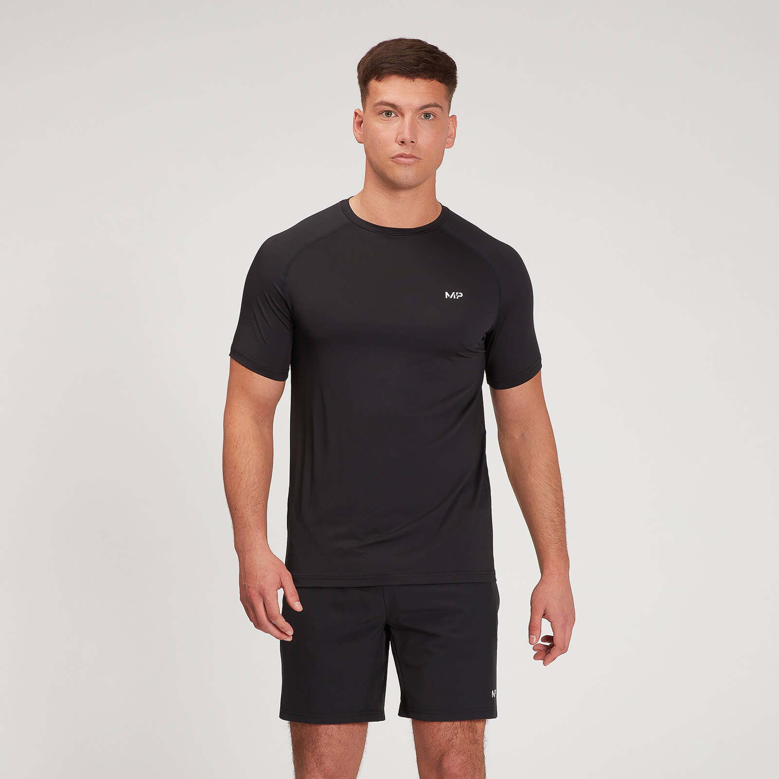 MP Men's Graphic Running Short Sleeve T-Shirt - Black - M