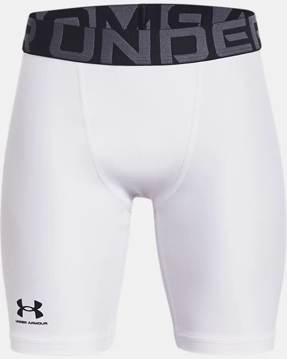 Under Armour Boys' HeatGear Armour Shorts White Size: (YSM)