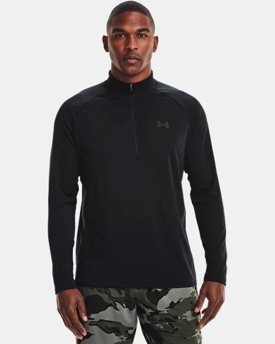 Under Armour Men's UA Tech™ ½ Zip Long Sleeve Black Size: (XXL)