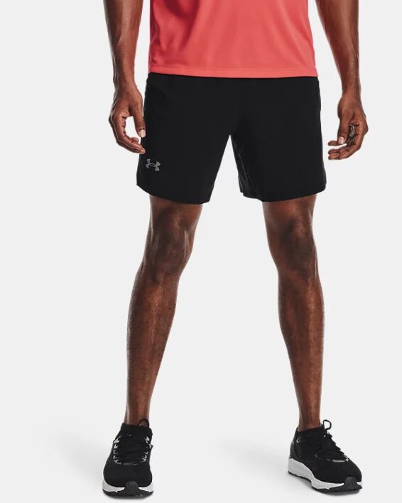 Under Armour Men's UA Launch Run 7" Shorts Black Size: (SM)