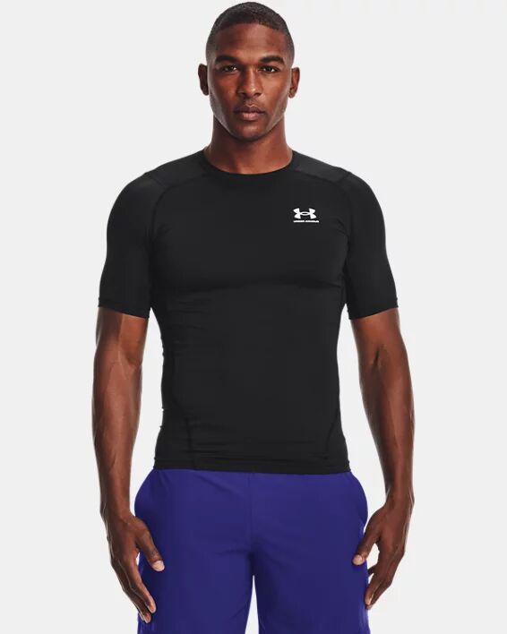 Under Armour Men's HeatGear Armour Short Sleeve Black Size: (XL)