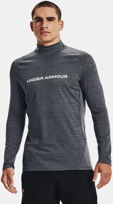 Under Armour Men's ColdGear Fitted Twist Mock Gray Size: (MD)