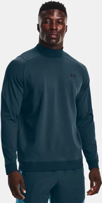 Under Armour Men's UA RUSH™ Warm-Up Mock Blue Size: (XXL)