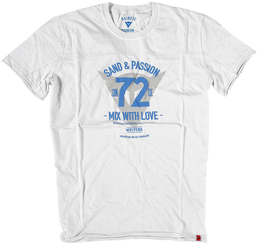 Dainese 72&passion T-Shirt  - White Blue