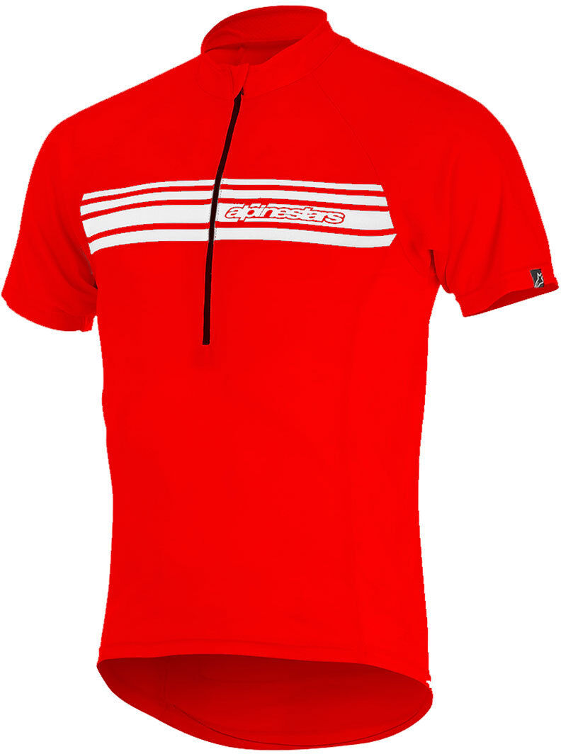 Alpinestars Lunar Bicycle Jersey  - White Red