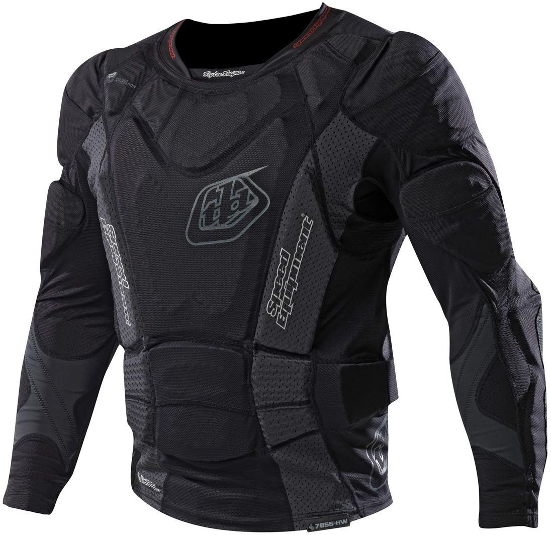 Lee Troy Lee Designs 7855 Ls Kids Protector Shirt  - Black