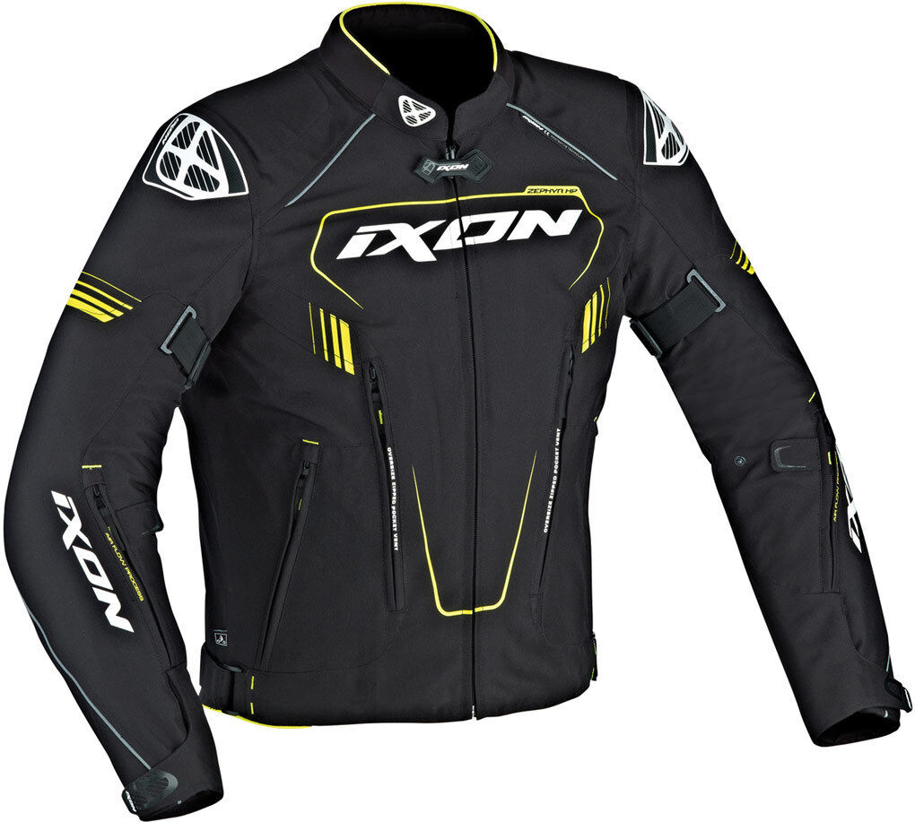 Ixon Zephyr Hp Textile Jacket  - Black Yellow