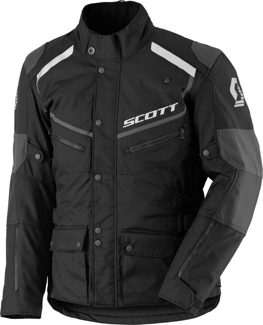 Scott Turn Adv Dp Textile Jacket  - Black Grey