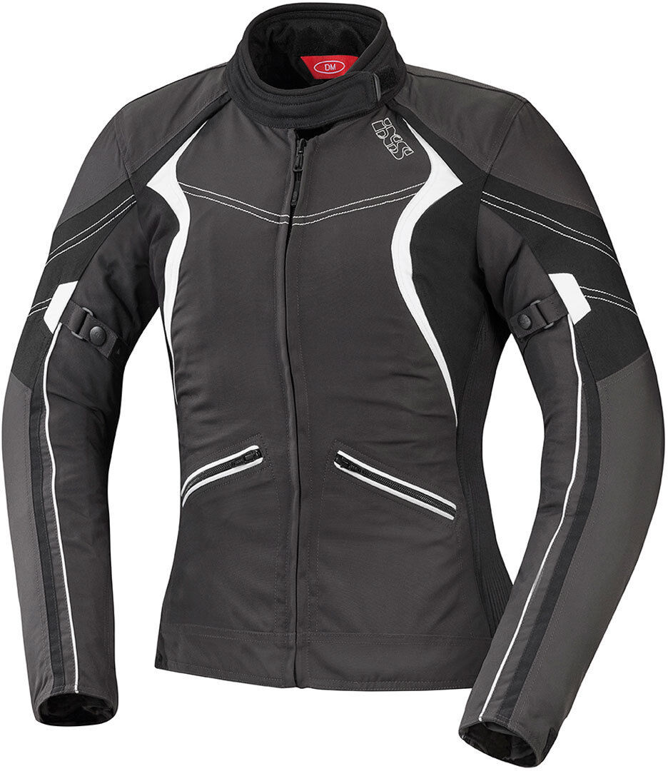 Ixs Eileen Ladies Textile Jacket  - Black White