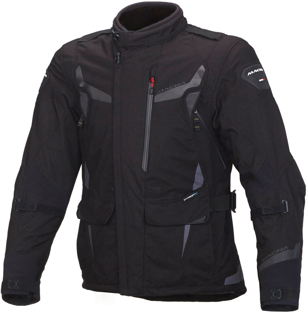 Macna Impact Pro Motorcycle Textile Jacket  - Black