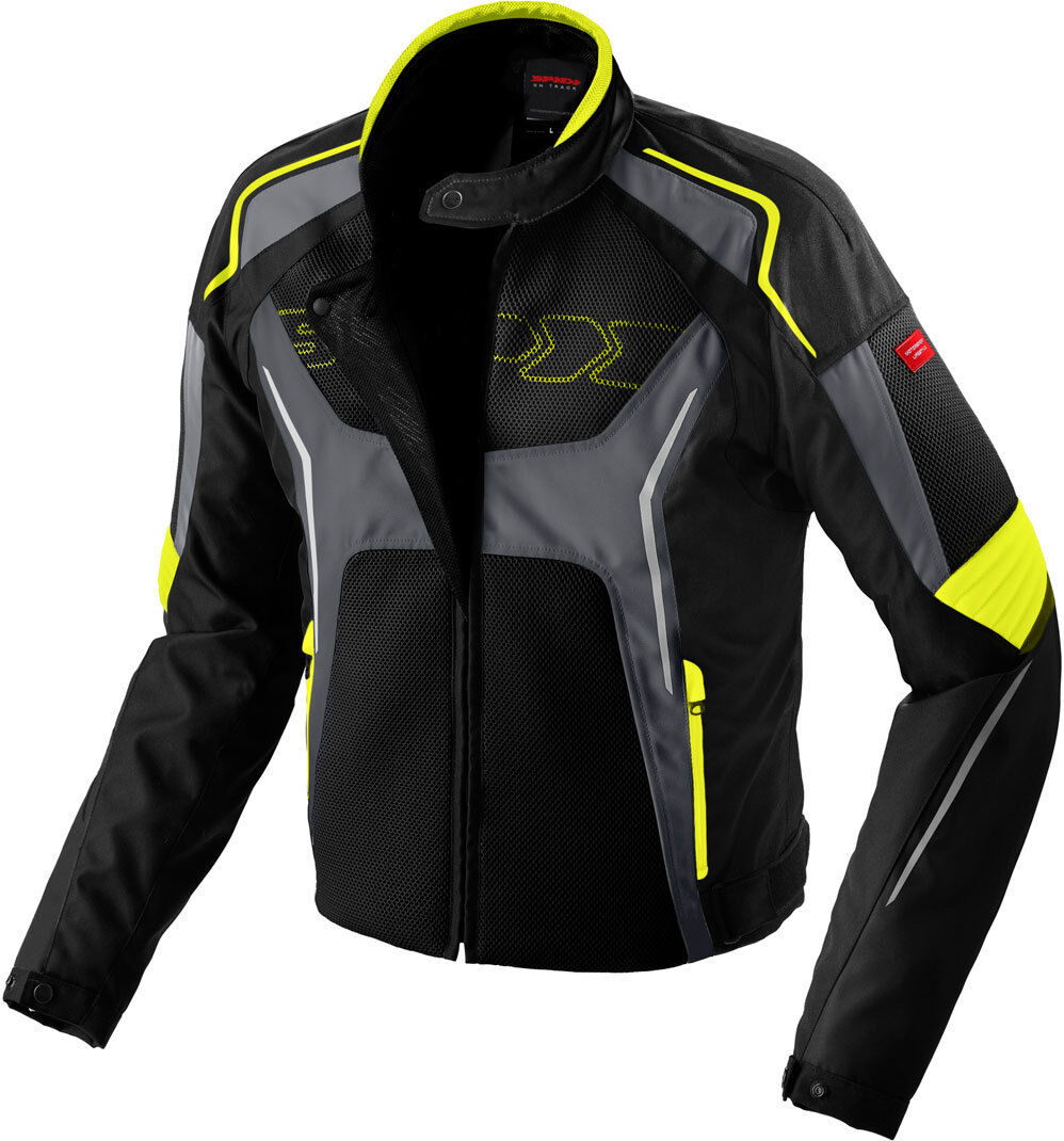 Spidi Tronik Net Motorcycle Textile Jacket  - Yellow