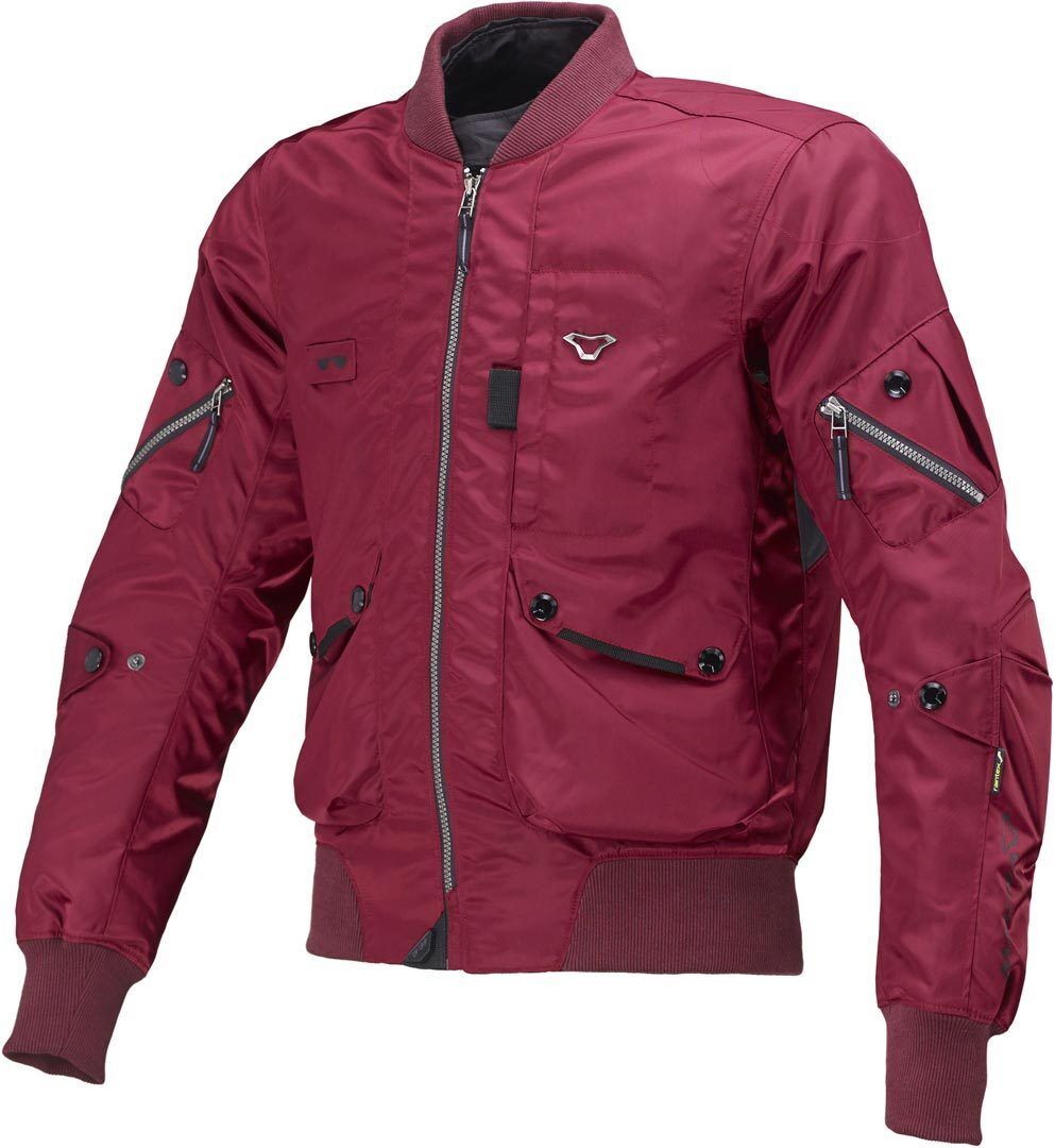 Macna Bastic Textile Jacket  - Red