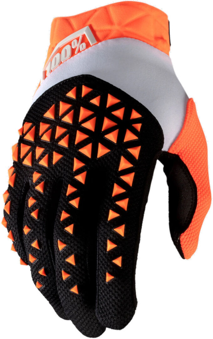 100% Airmatic Gloves  - Orange