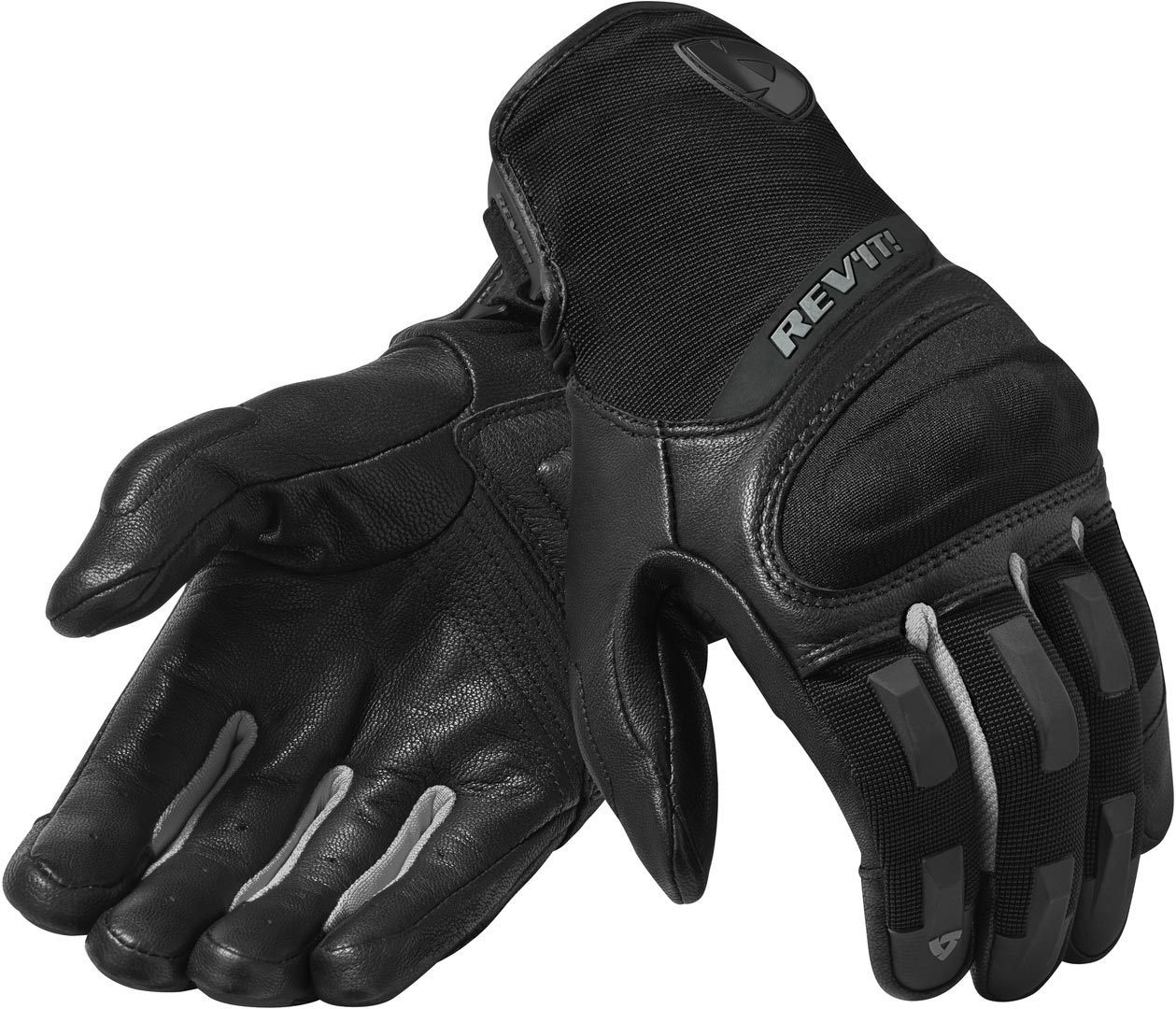 Revit Striker 3 Motocross Gloves  - Black Silver