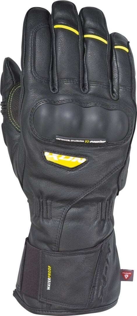 Ixon Pro Continental Winter Motorcycle Gloves  - Black Yellow