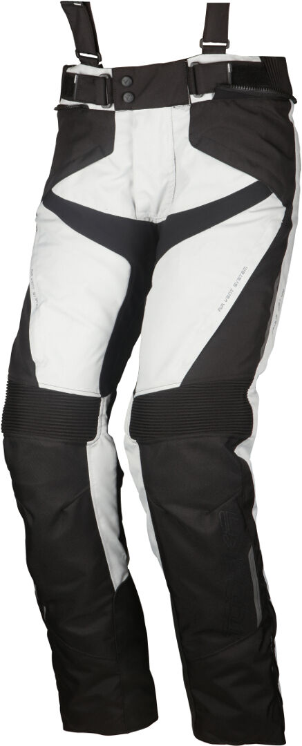Modeka Lonic Motorcycle Textile Pants  - Black Grey