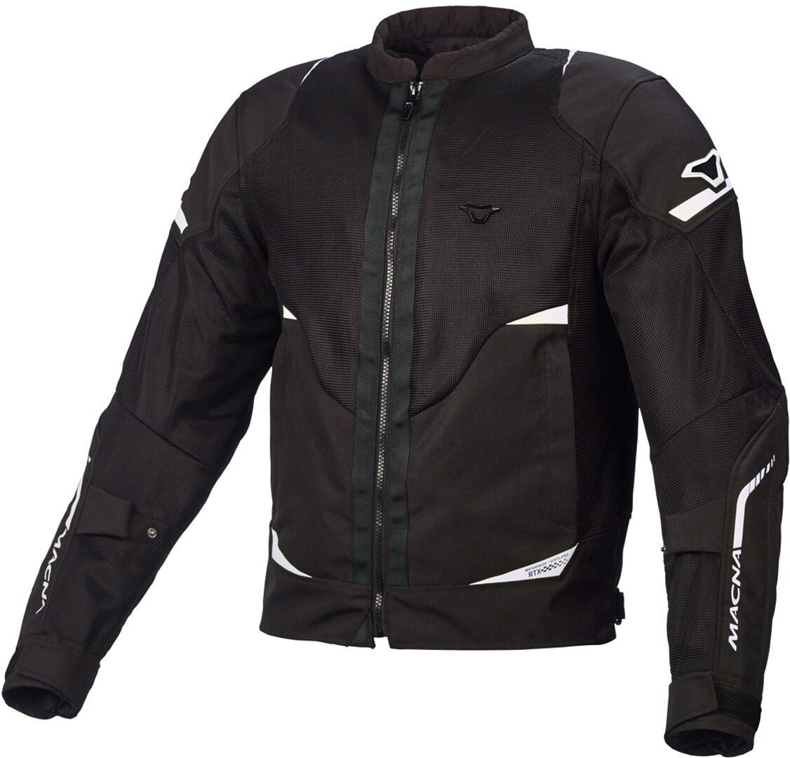 Macna Hurracage Motorcycle Textile Jacket  - Black