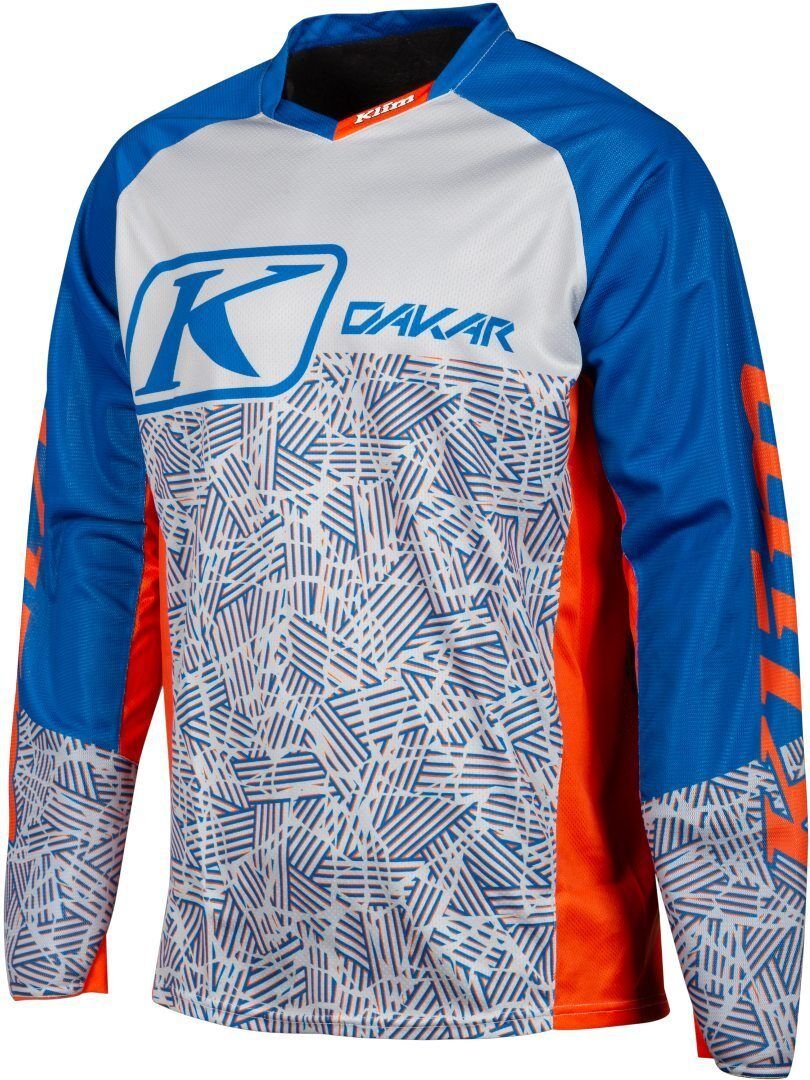 Klim Dakar 2019 Motocross Jersey  - Blue Orange