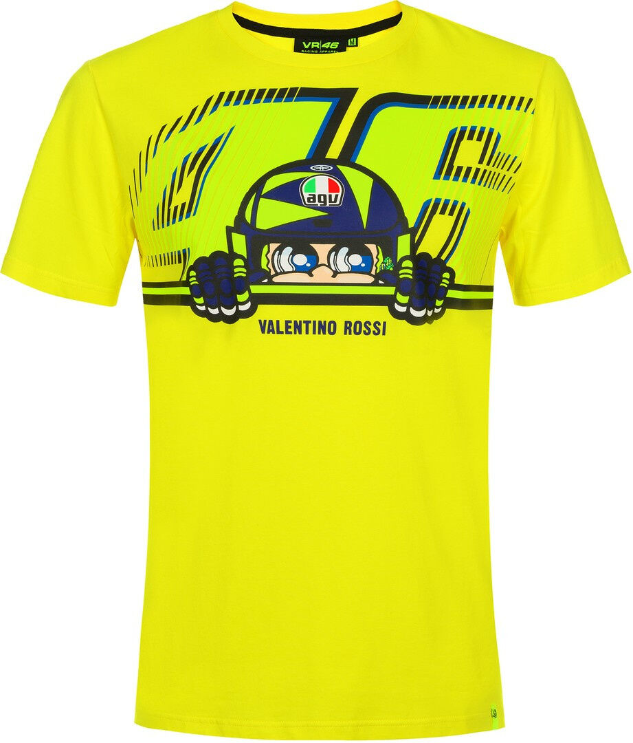 Vr46 Cupolino T-Shirt  - Yellow