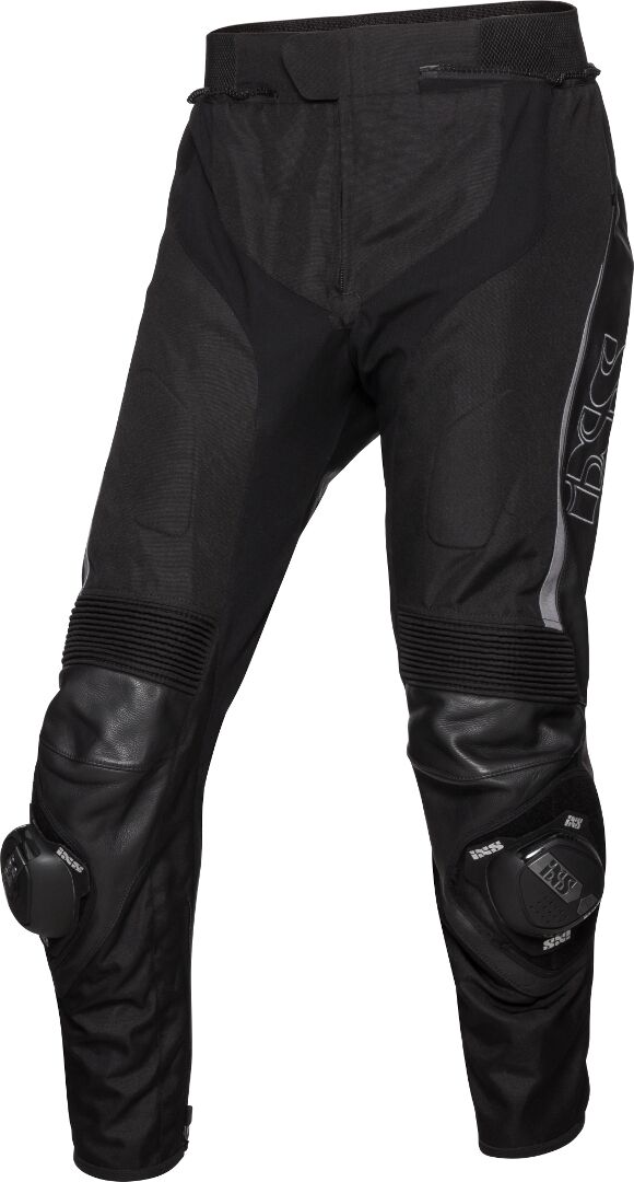 Ixs Sport Lt Rs-1000 Motorcycle Leather/textile Pants  - Black Grey