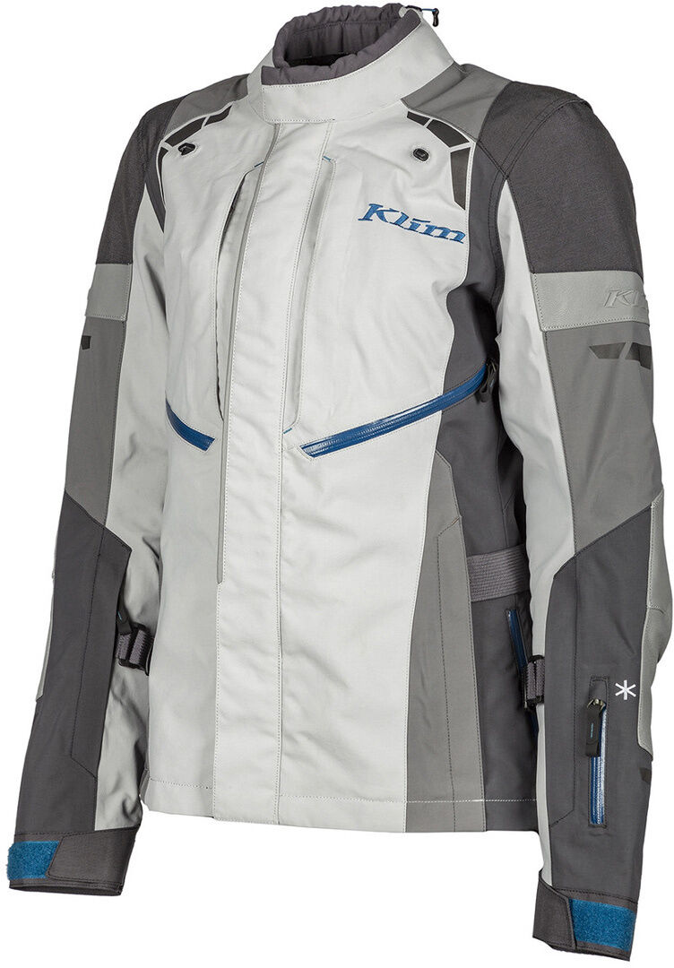 Klim Latitude Ladies Motorcycle Textile Jacket  - Grey