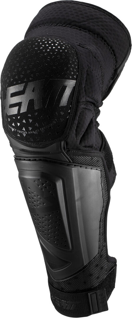 Leatt 3df Hybrid Ext Motocross Knee/shin Guard  - Black