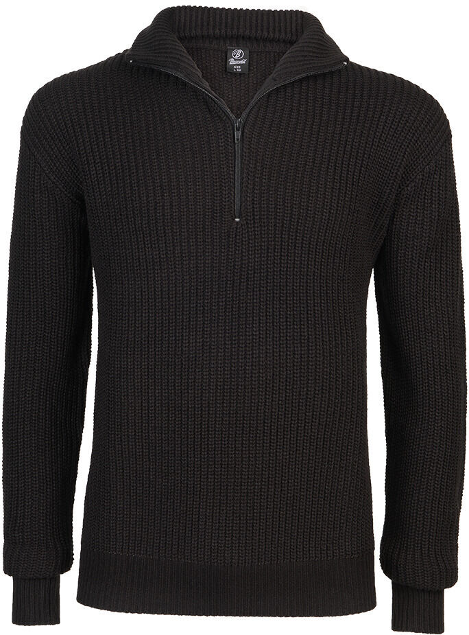 Brandit Marine Pullover Troyer  - Black