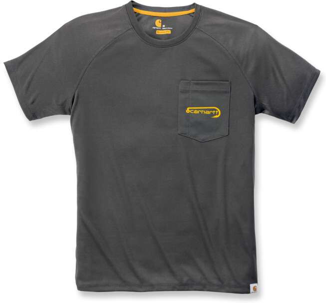 Carhartt Force Fishing Graphic T-Shirt  - Black