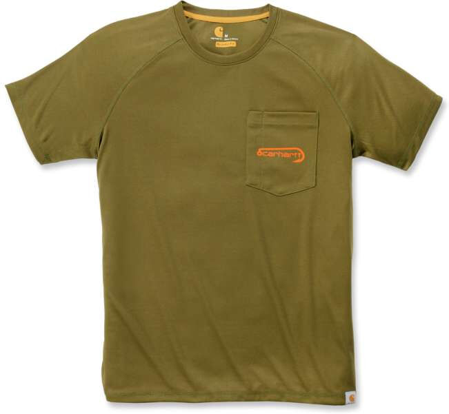 Carhartt Force Fishing Graphic T-Shirt  - Green