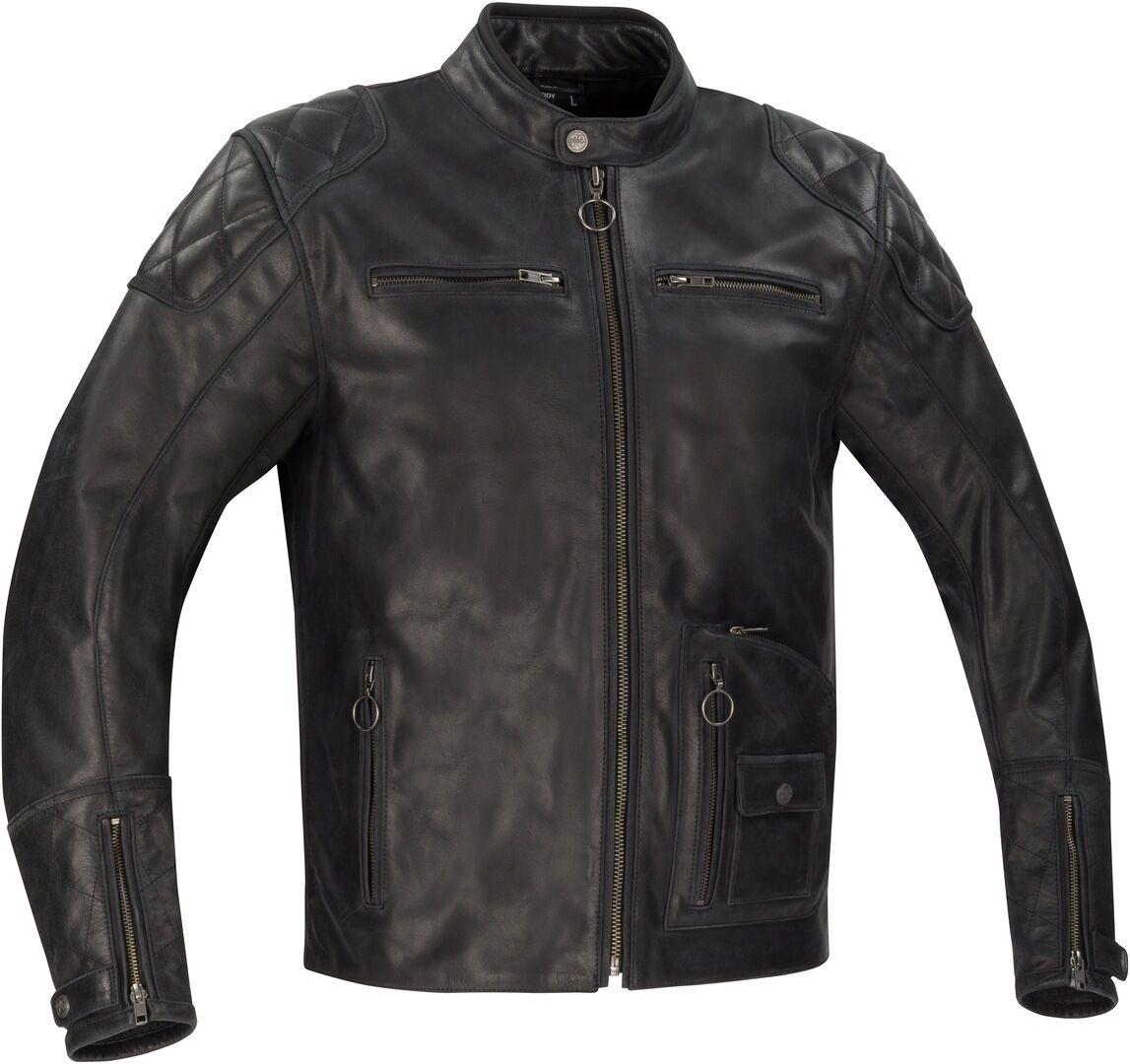 Segura Madisson Motorcycle Leather Jacket  - Black