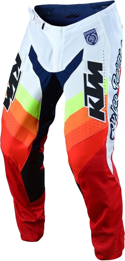 Lee Troy Lee Designs Se Pro Ktm Mirage Motocross Pants  - White Red Blue