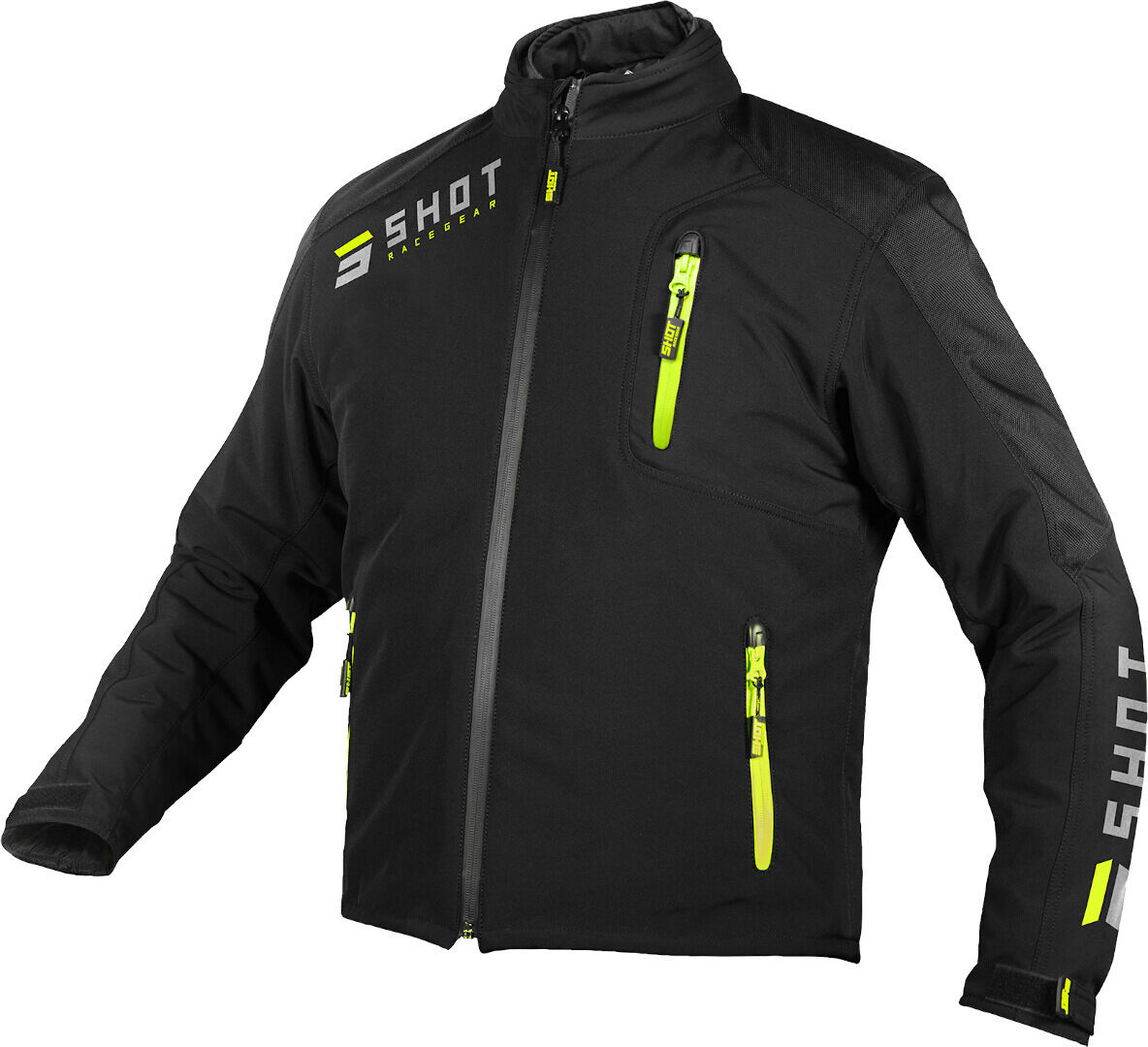 Shot Climatic Motocross Jacket  - Black Yellow