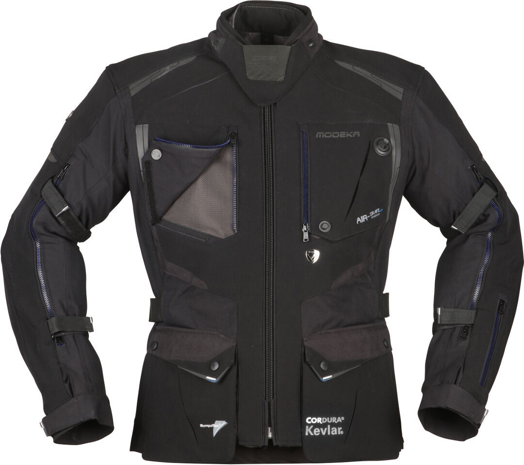 Modeka Talismen Motorcycle Textile Jacket  - Black