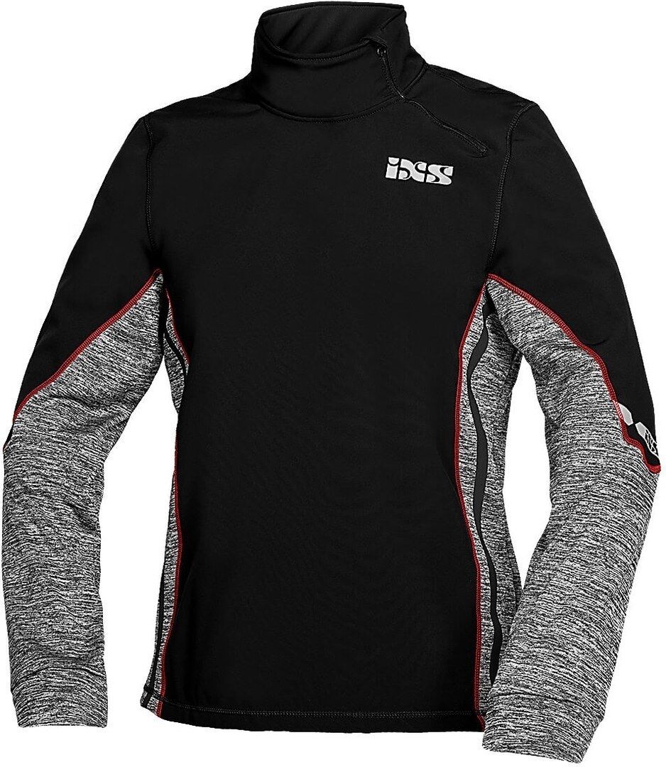 Ixs Ice 1.0 Functional Shirt  - Black Grey Red