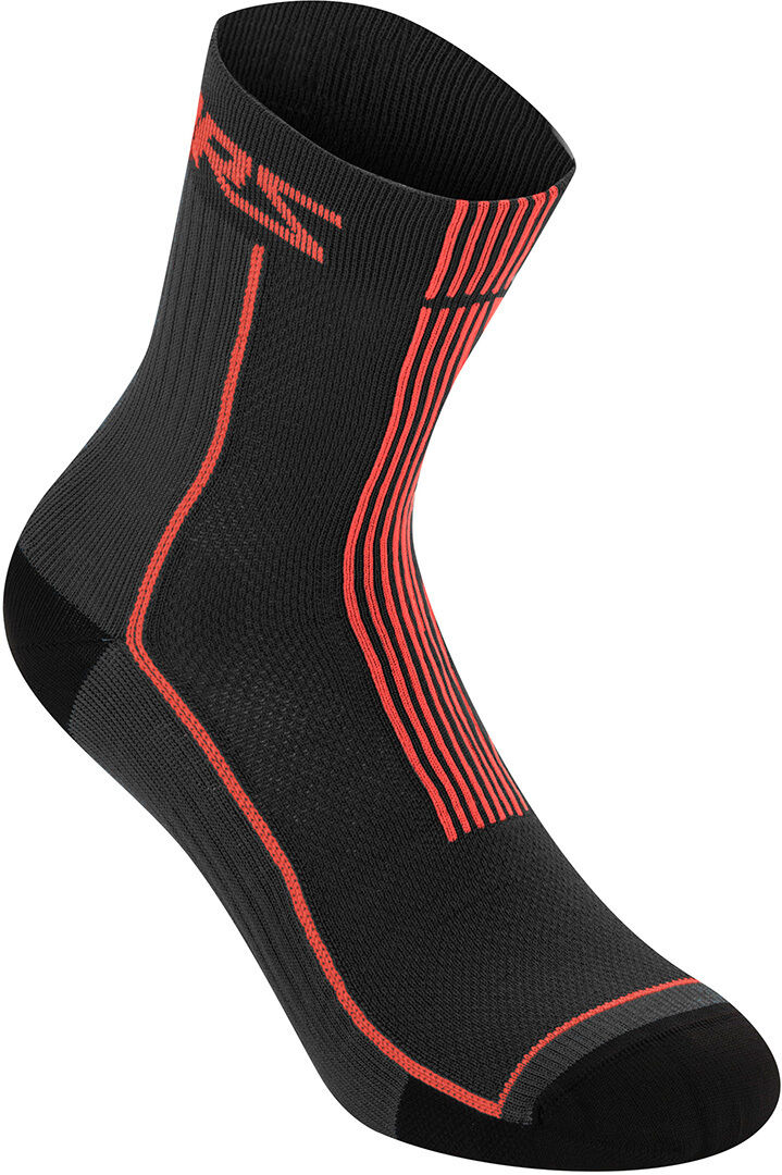Alpinestars Summer 15 Socks  - Black Red