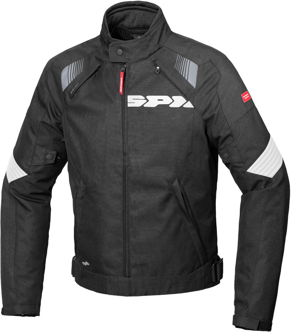 Spidi Flash Evo H2out Motorcycle Textile Jacket  - Black White